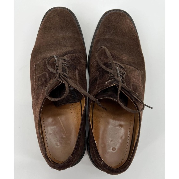 Lotus Of England C-169 Brown Suede Lace Up Oxford Shoes Mens Size 8.5 main image 10